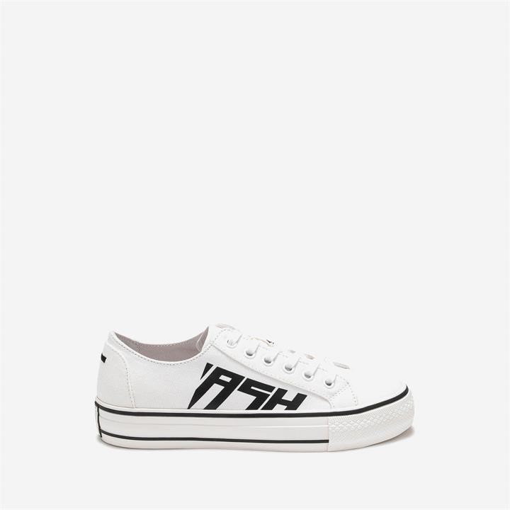 Ash Women's Viki Canvas Trainers - White - EU 40/UK 7