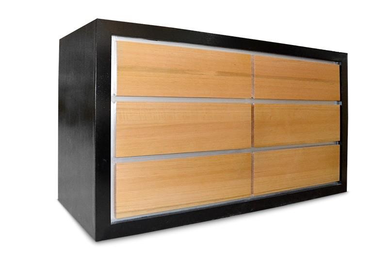Astor custom timber 6 drawer dresser
