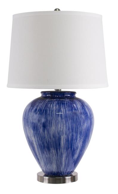 Athena Light Blue Table Lamp