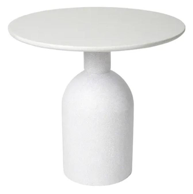 Avalon White Outdoor Cafe Table