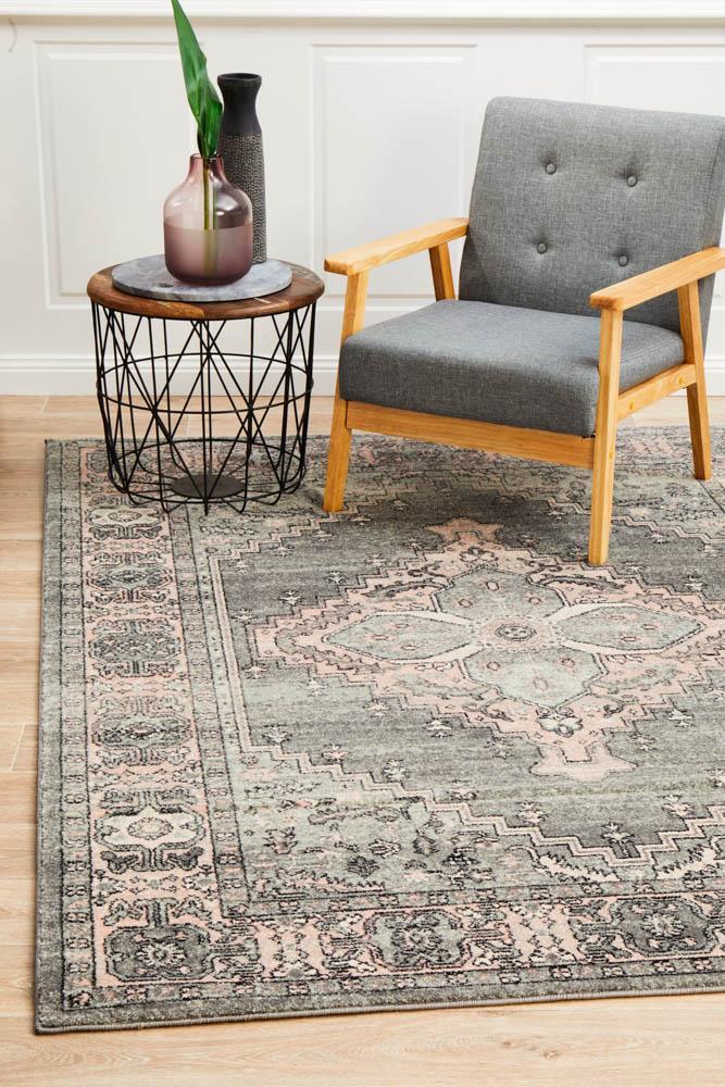Avenue 703 Grey Rug 290X200CM