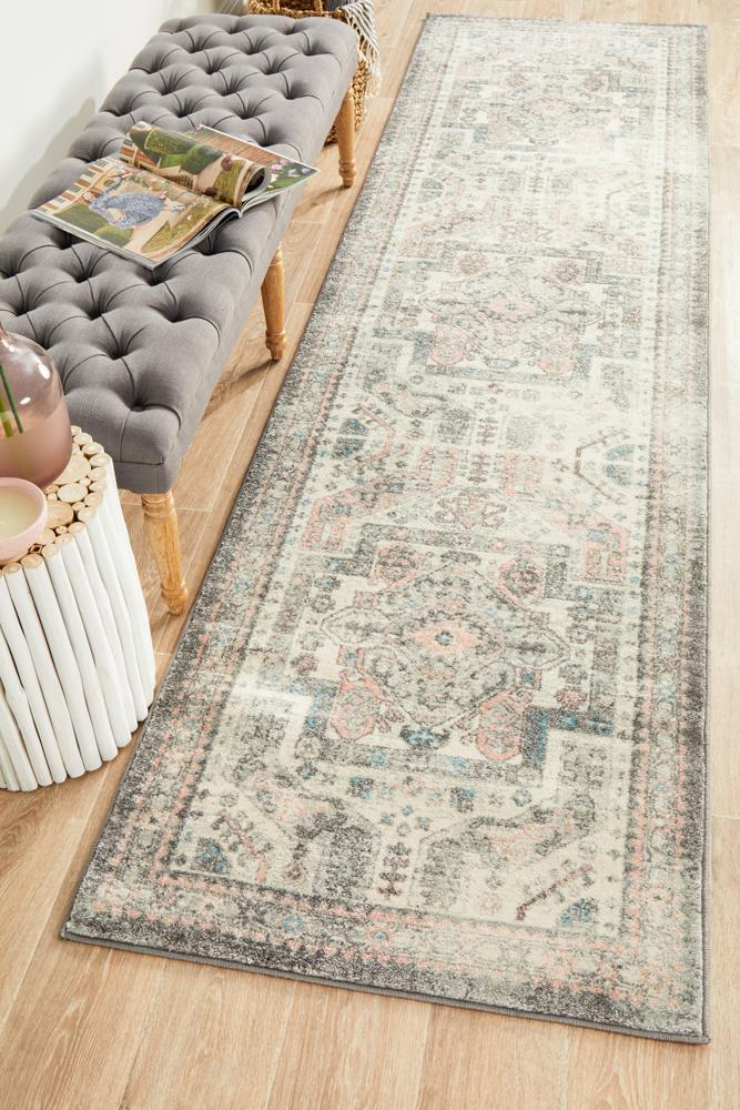 Avenue 704 Silver Runner Rug 300X80CM
