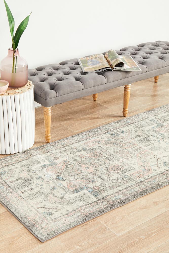 Avenue 704 Silver Runner Rug 400X80CM