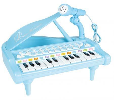 Baby Piano Toy Toddler Toy Piano Keyboard for Girls Birthday Gift Toys Kids- Portable 24 Keys Black