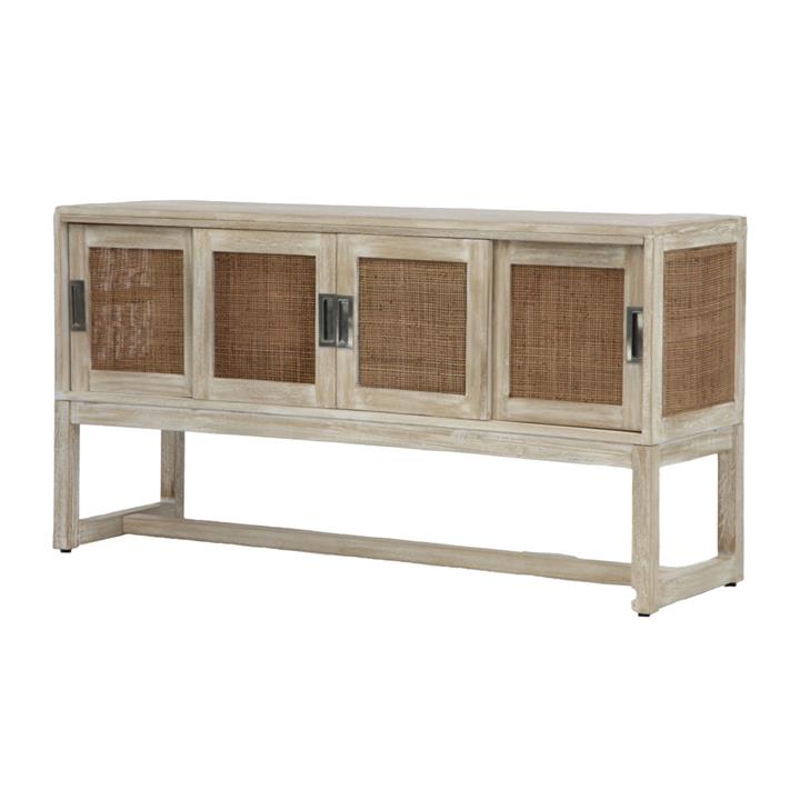 Bahama 4 Door Sideboard - White