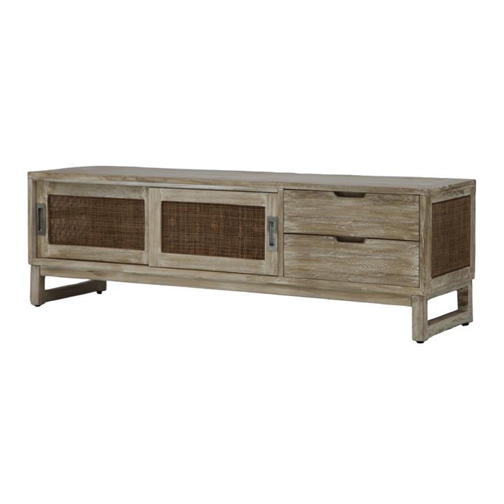 Bahama TV Unit - Washed White