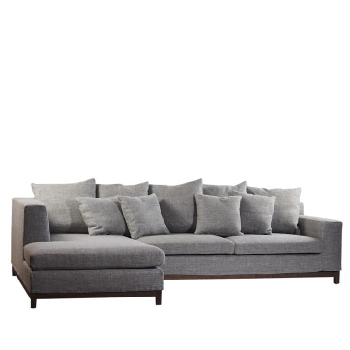 Bailey Modular Sofa Grey Lhs