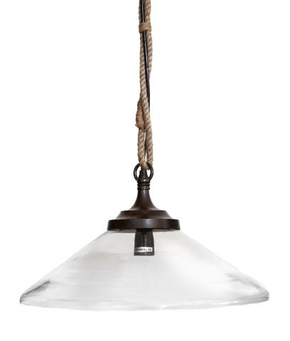 Baja Trident Clear Glass Pendant Light