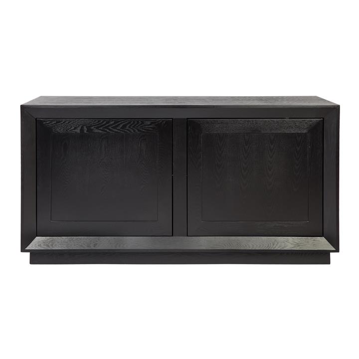 Balmain Oak Buffet - Small Black