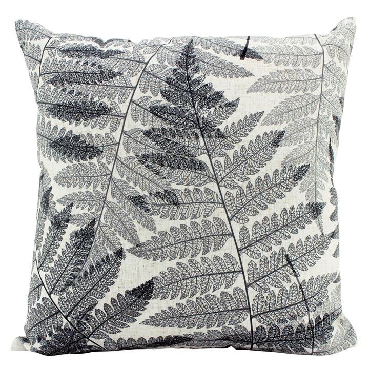 B&W Ferns Linen 50x50cm