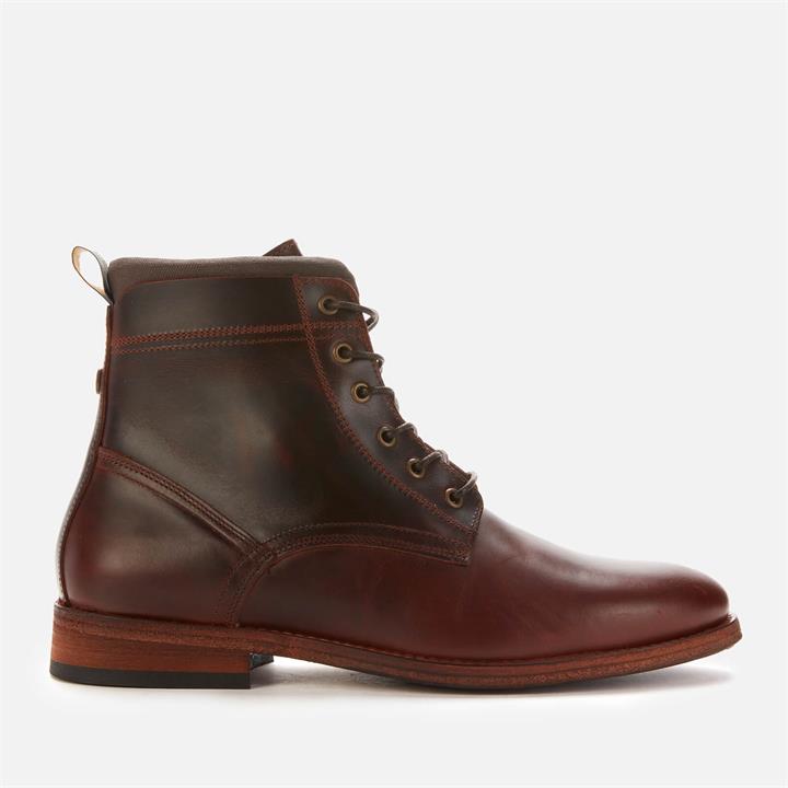 Barbour Men's Backworth Derby Boots - Mahogany - UK 7