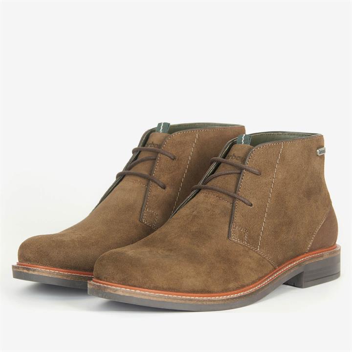 Barbour Men's Readhead Suede Desert Boots - Olive - UK 8