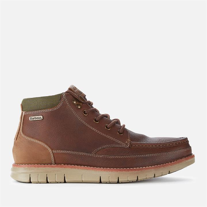 Barbour Men's Victory Leather Chukka Boots - Teak - UK 9