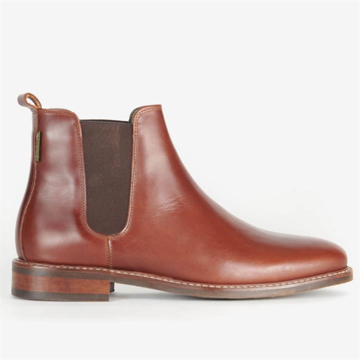 Barbour Women's Foxton Leather Chelsea Boots - Cognac - UK 8