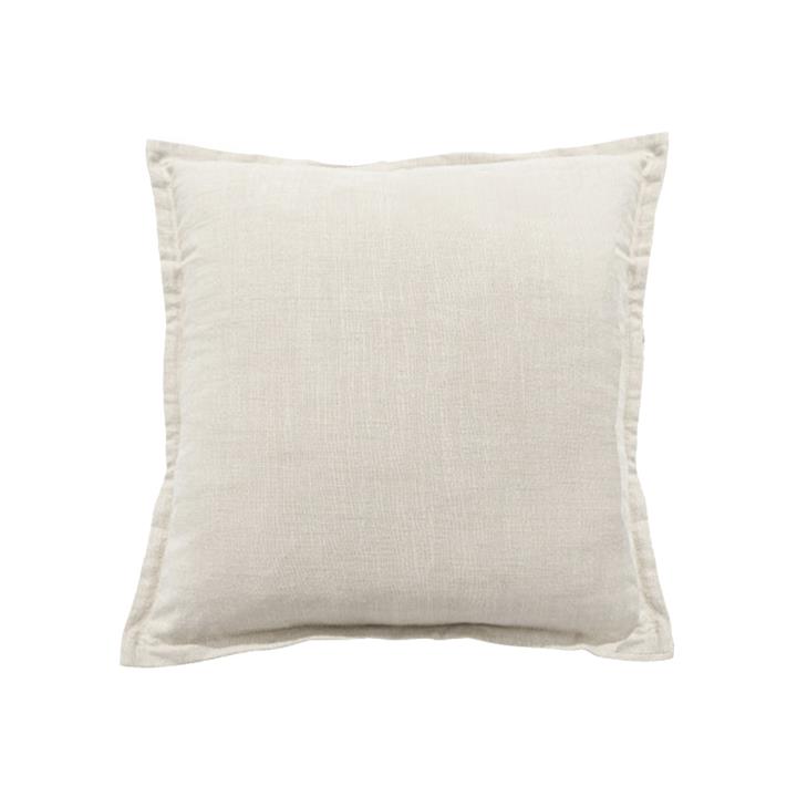 Bardot Cushion - Natural Linen