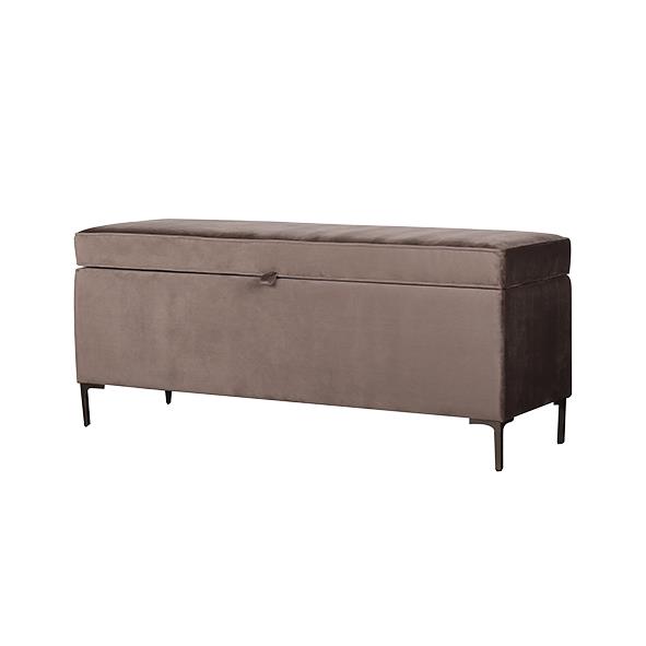 Barnes Chocolate Storage Bench