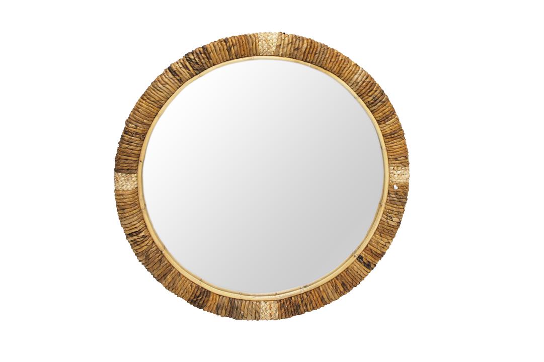Batawi Round Mirror