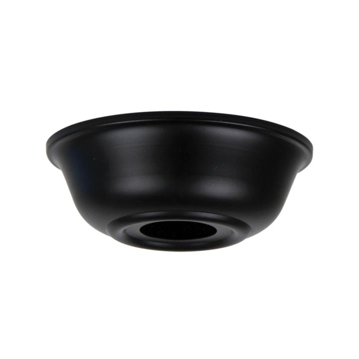 Batten Holder Cover Black 28Mm Centre