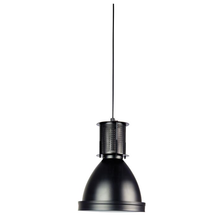 Bay 19 Industrial Single Pendant Black