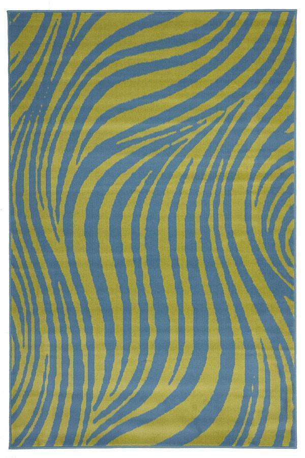Beautiful Sway Blue and Green Rug 230x160cm