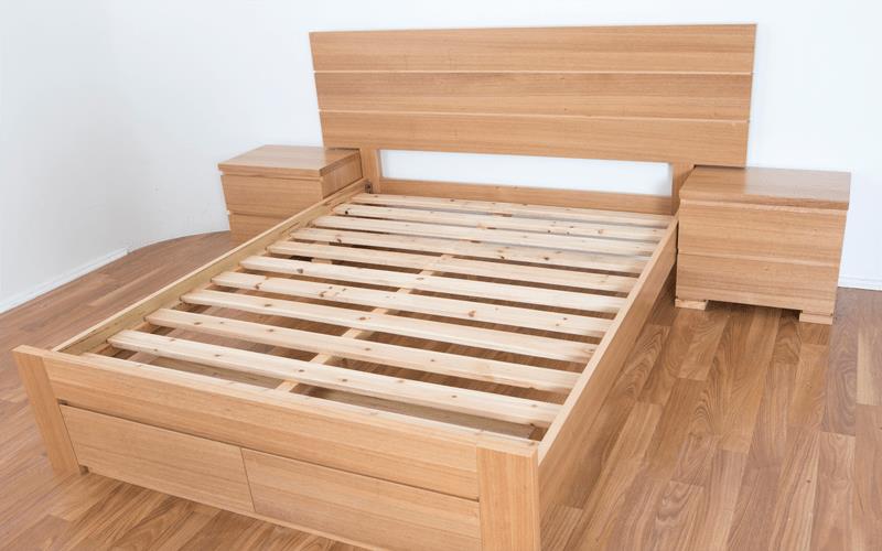 Benson timber bed frame  - suite option
