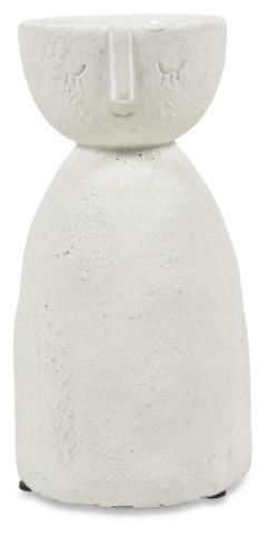 Betsy Ceramic Decor Cement - White