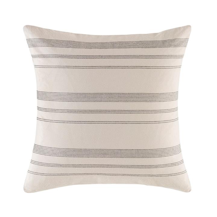 Bexley Euro Pillowcase - Natural Square