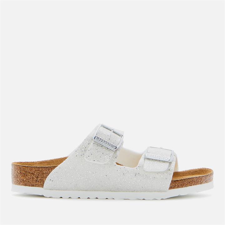Birkenstock Arizona Kids' Cosmic Sandals - Cosmic Sparkle White - UK 12.5 Kids