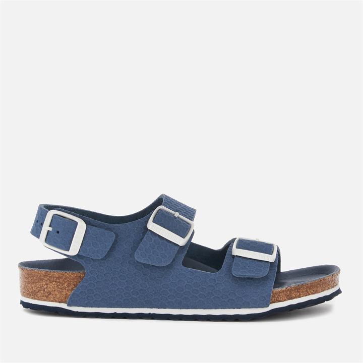 Birkenstock Kids' Milano Double Strap Sandals - Hexagon Tech Blue - EU 29/UK 11
