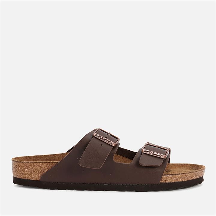 Birkenstock Men's Arizona Double Strap Sandals - Dark Brown - EU 41/UK 7.5