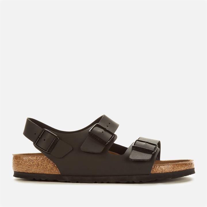 Birkenstock Men's Milano Double Strap Sandals - Black - EU 41/UK 7.5