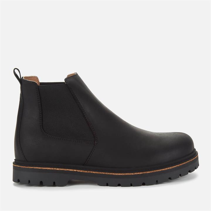 Birkenstock Men's Stalon Nubuck Chelsea Boots - Black - UK 7.5/EU 41