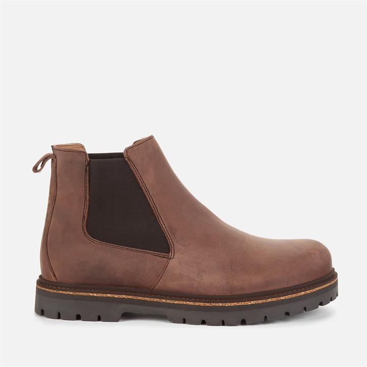 Birkenstock Men's Stalon Nubuck Chelsea Boots - Mocca - UK 7.5/EU 41