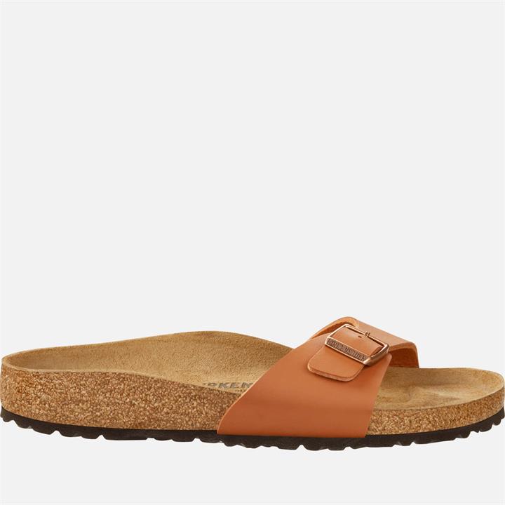 Birkenstock Women's Madrid Slim Fit Single Strap Sandals - Ginger Brown - UK 7.5
