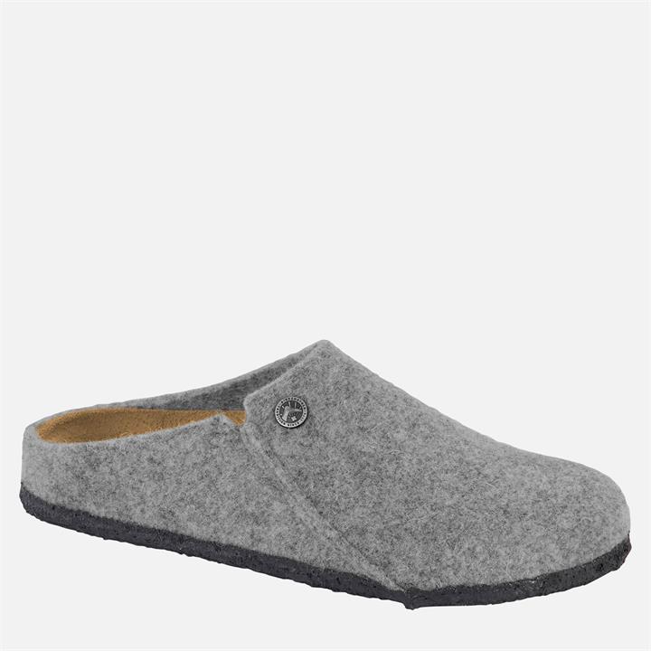 Birkenstock Women's Zermatt Woolfelt Slippers - Light Grey - EU 40/UK 7