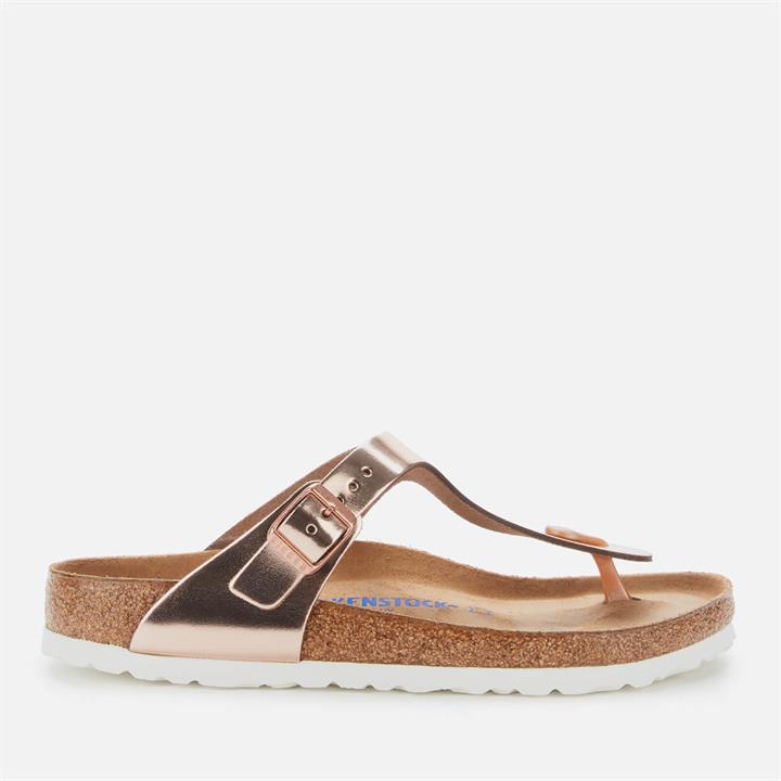 Birkenstock Womens's Gizeh Nl WB Sandals - Metallic Copper - UK 4.5