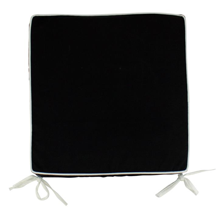 Black Basic Chairpad 42x42cm