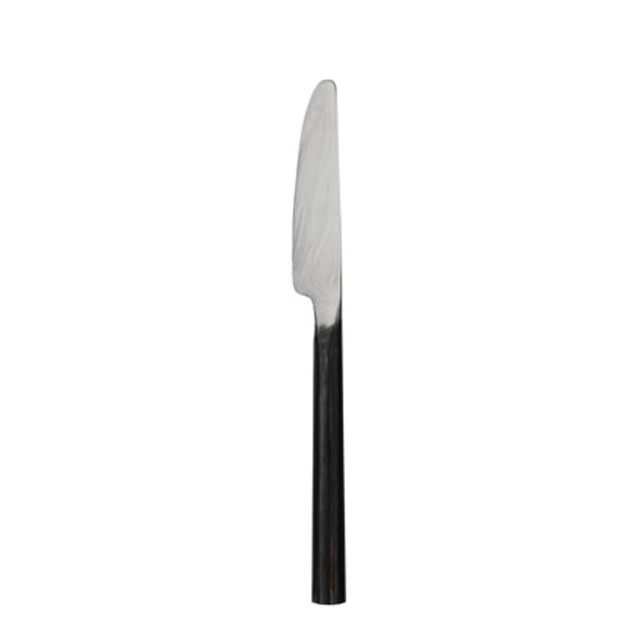 Black Handle Dessert Knife