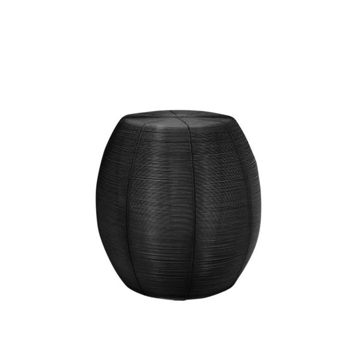 Black Wire Stool - Side Table