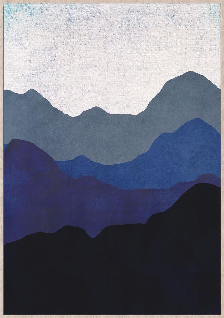 Blue Horizon Wall Art Natural - 100x140cm