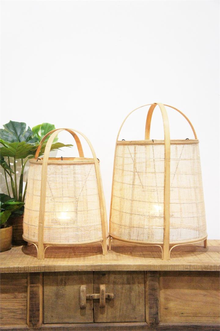 Bonnie Lanterns Set of 2 - Natural