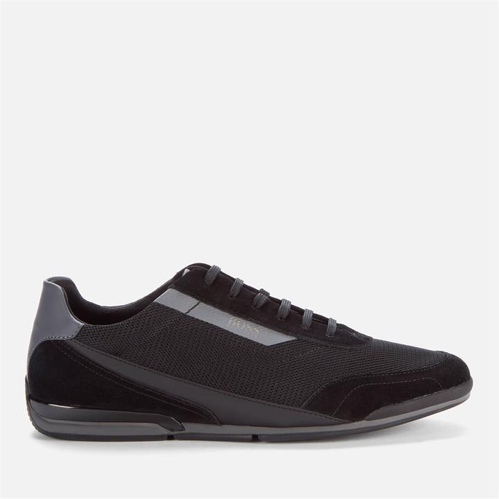 BOSS Business Men's Saturn Low Profile Trainers - Black - UK 11