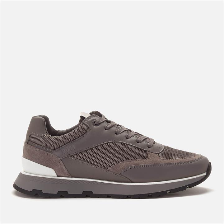 BOSS Men's Arigon Running Style Trainers - Grey - UK 7
