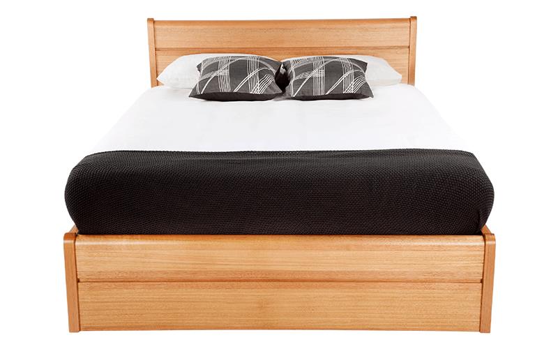 Boston custom timber bed frame