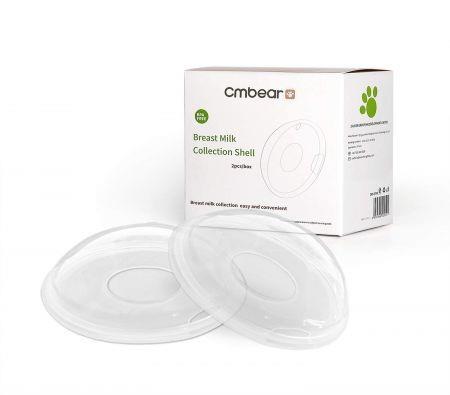 Breast Shell & Milk Catcher for Breastfeeding Relief Protect Cracked, Sore, Engorged Nipples & Collect Breast Milk collector shell 2pcs