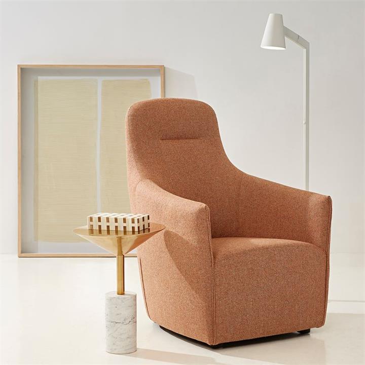 Breeze Chair In Woven Ochre