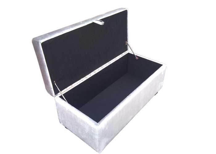 Brighton custom ottoman with storage