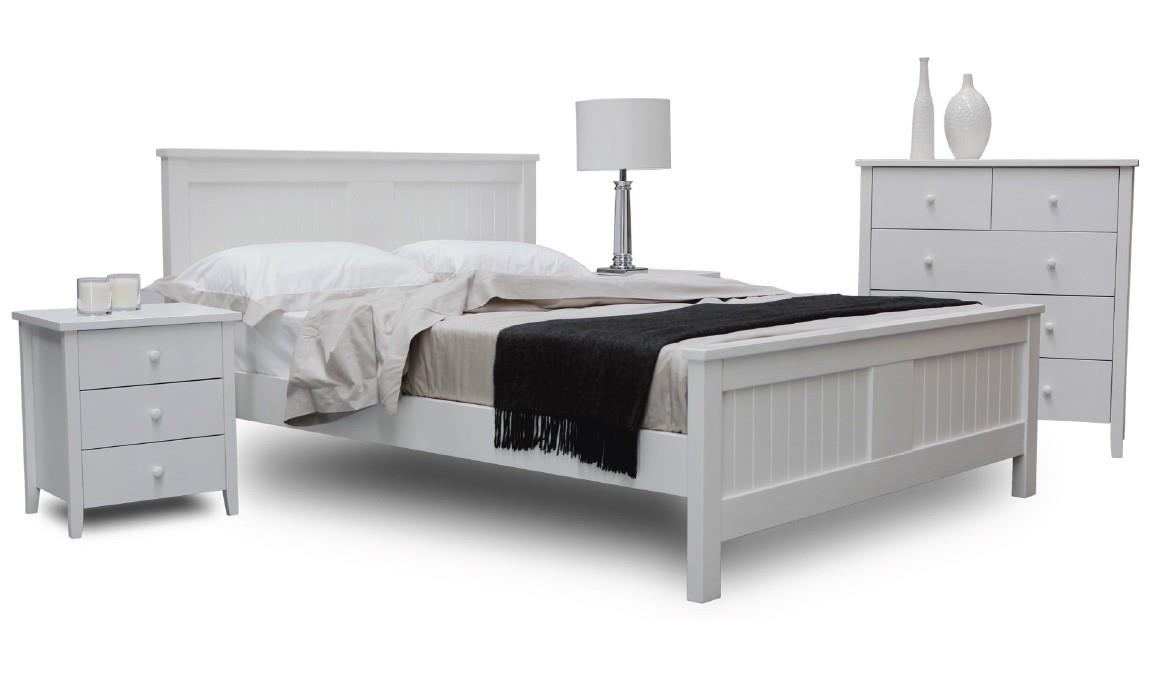 Brighton timber bed frame
