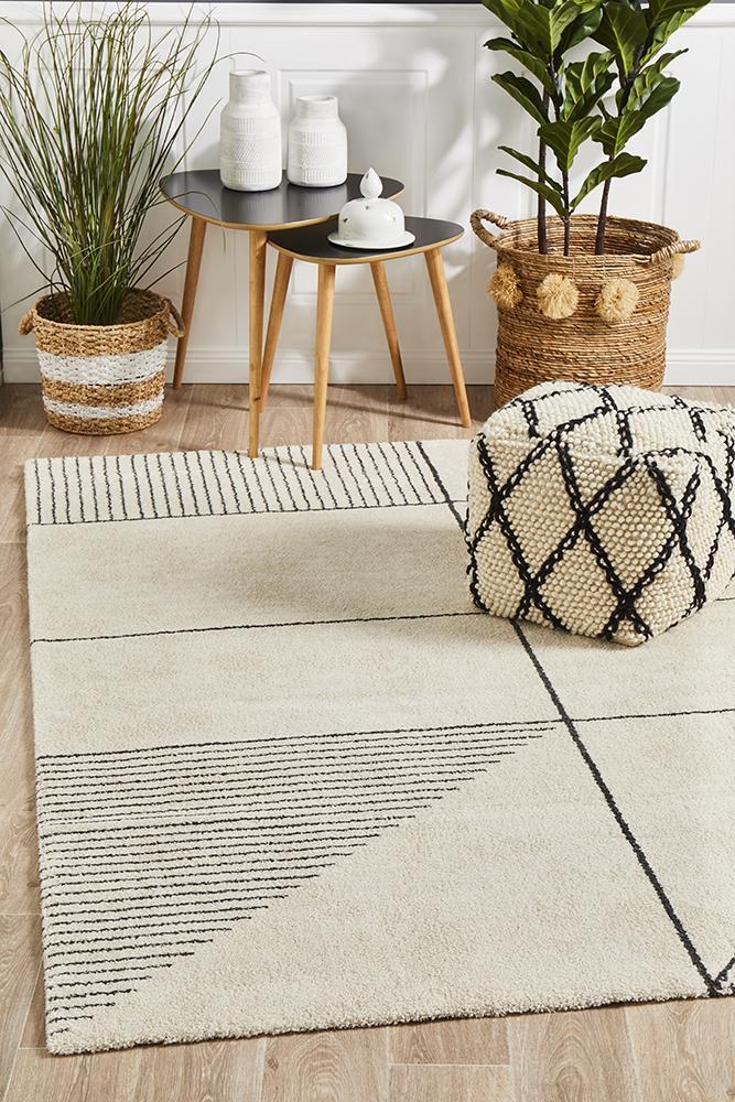 Broadway Florence Modern Ivory Rug - 340X240