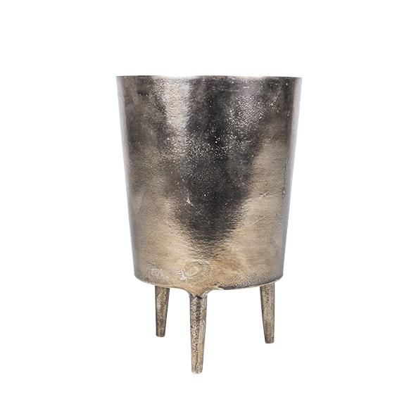Bronze Pot with Legs Short